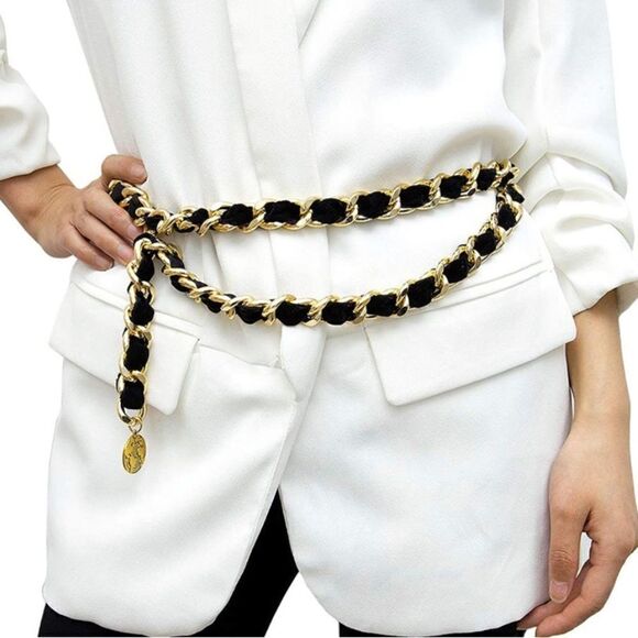 Accessories - Gold Chain Belt  